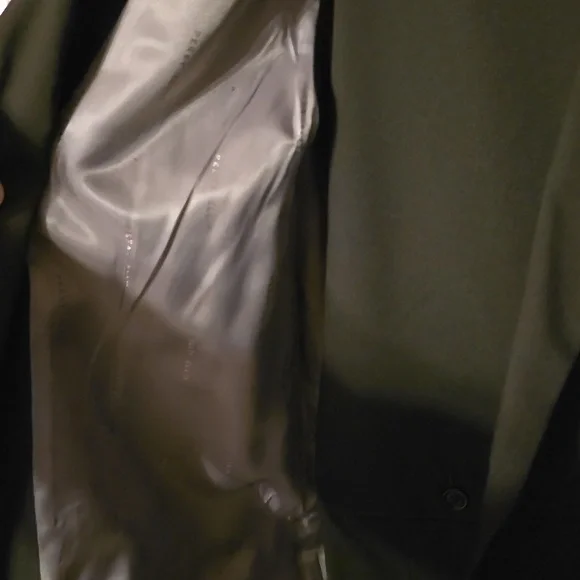 Mens Black Perry Ellis 3 piece suit